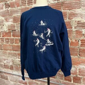 Navy Blue Men's Sweater